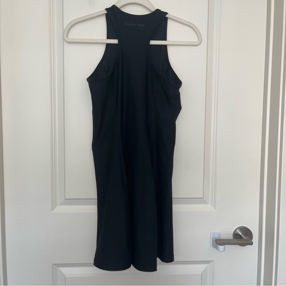 Outdoor Voices Black Athena Black Sleeveless A-Line Dress - Picture 5 of 6